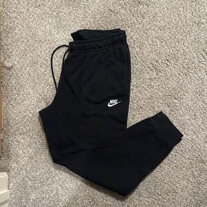 Nike Black Sweatpants with Logo